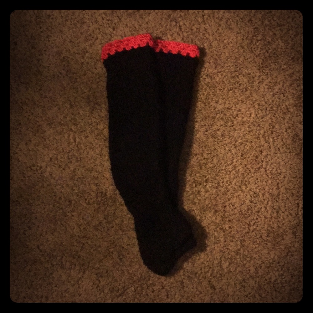 Handmade Crochet Leg Warmers